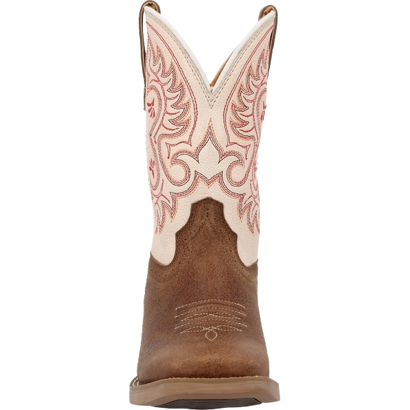 Durango Youth Girl's Shyloh Metallic Peach & Tan Western Boot DBT0253Y