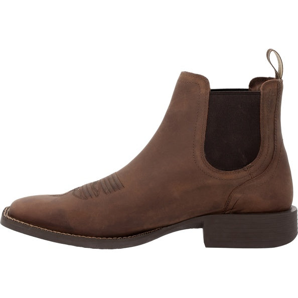 Durango Men's Shyloh Distressed Brown Western Ankle Boot DDB0533 - Wild West Boot Store