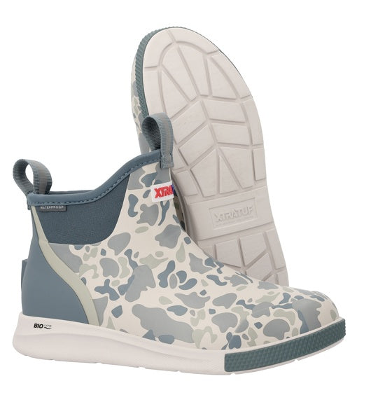 XTRATUF Men's Outdoor 6" Stormy Duck Camo Sport Ankle Deck Boot XADSMDC2