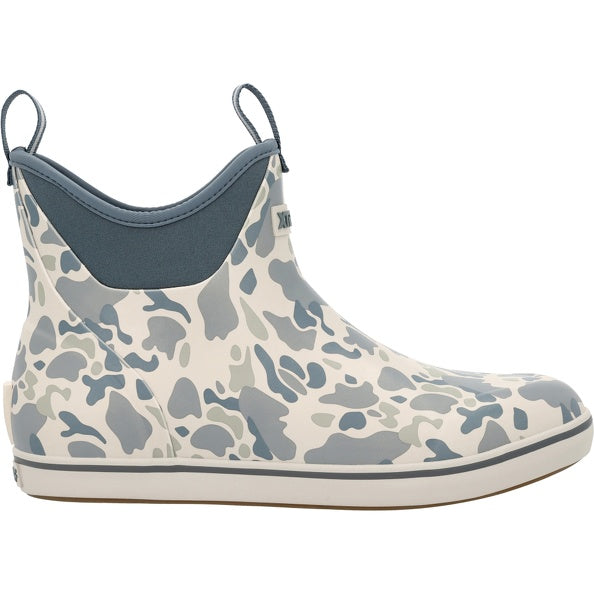XTRATUF Men's 6" Outdoor Stormy Duck Camo Ankle Deck Boot XMABDC20