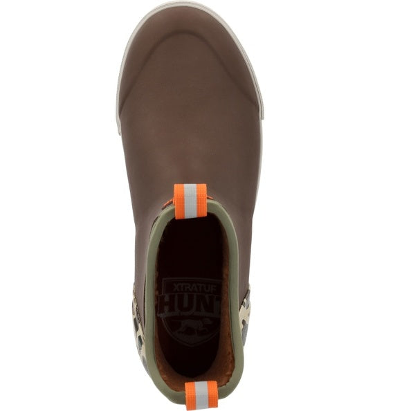 XtraTuf Men's Outdoors 6" Brown Fleece Lined Ankle Deck Boot XMADBC90