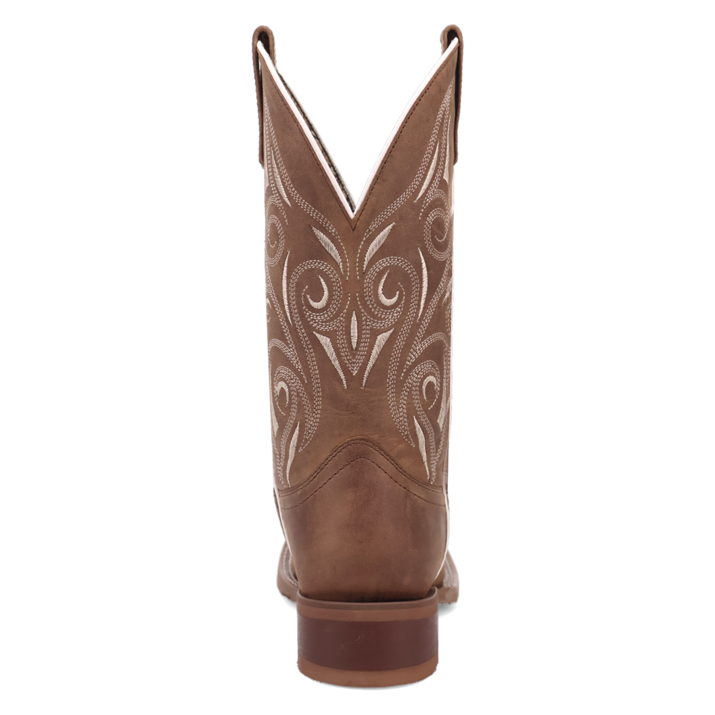 Laredo Ladies Spurred Tan Leather Western Boot 2038