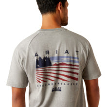 Ariat Men's Cotton Strong™ Groundbreaker Graphic Heather Grey T-Shirt 10054512