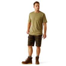 Ariat Men's Rebar Workman 360 Oil Green Graphic T-Shirt 10054589