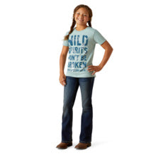 Ariat Youth Girl's Wild Spirits Rivergreen T-Shirt 10062897