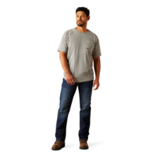 Ariat Men's Cotton Strong™ Groundbreaker Graphic Heather Grey T-Shirt 10054512