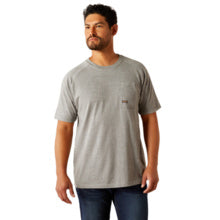 Ariat Men's Cotton Strong™ Groundbreaker Graphic Heather Grey T-Shirt 10054512