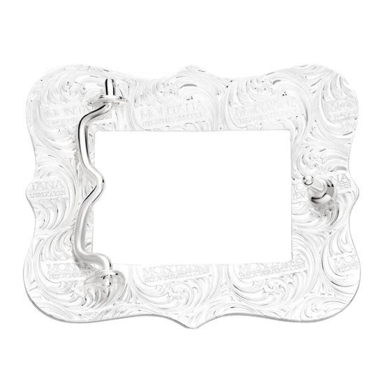 Montana Silversmiths Ladies Classic Montana Storyteller Silver Buckle 22310RTS