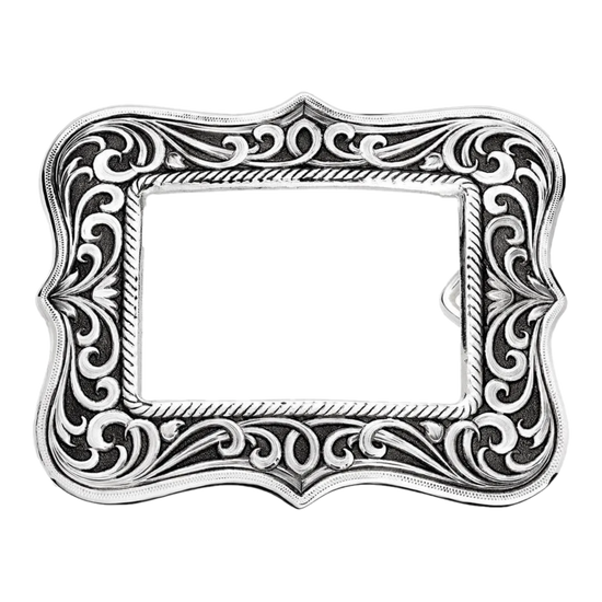 Montana Silversmiths Ladies Classic Montana Storyteller Silver Buckle 22310RTS