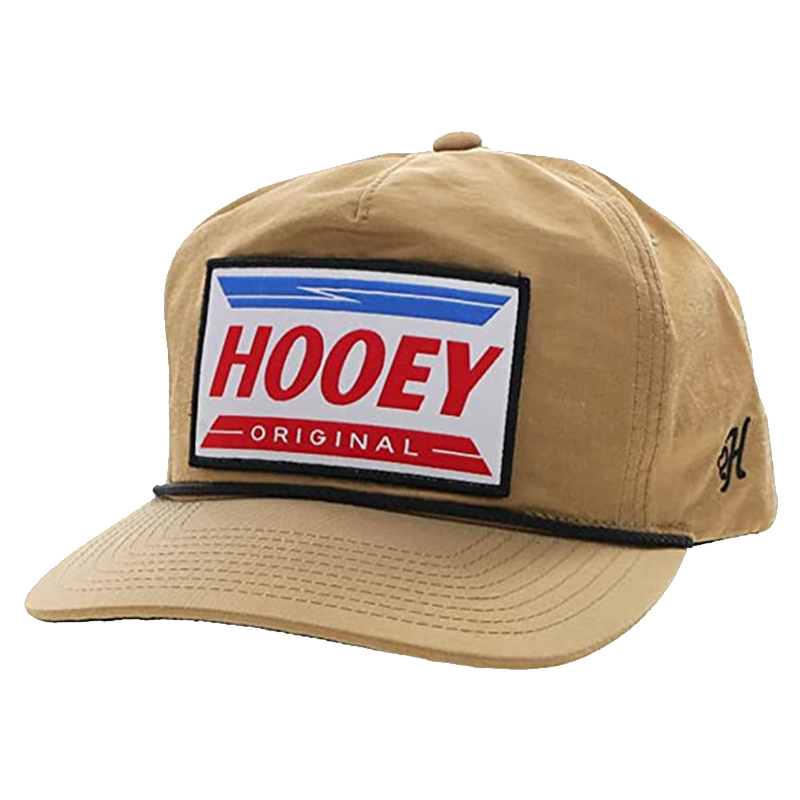 Hooey® Men's Splitter 5-panel Tan Trucker Cap 2236T-TN
