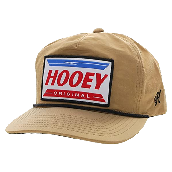 Hooey® Men's Splitter 5-panel Tan Trucker Cap 2236T-TN