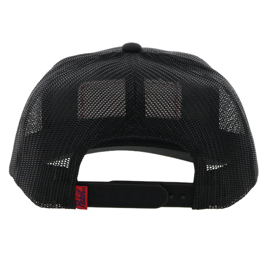 Hooey® Men's Pabst Blue Ribbon 5-panel Black Trucker Cap 2273T-BK