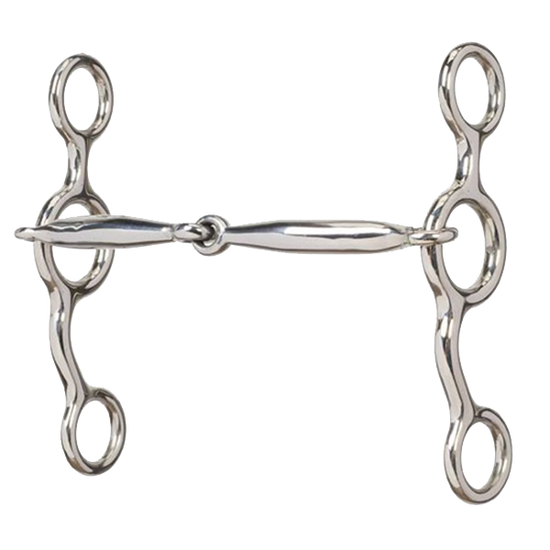 Weaver All Purpose Sweet Iron Smooth Snaffle Mouth Bit 5"