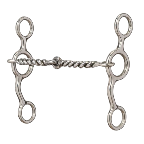 Weaver All Purpose Sweet Iron Twisted Wire Snaffle Mouth 5"