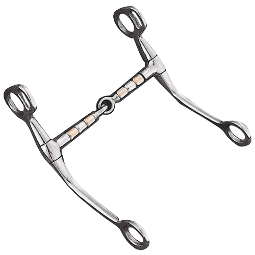 Weaver Tom Thumb Snaffle Bit with Copper Roller Mouth 5"