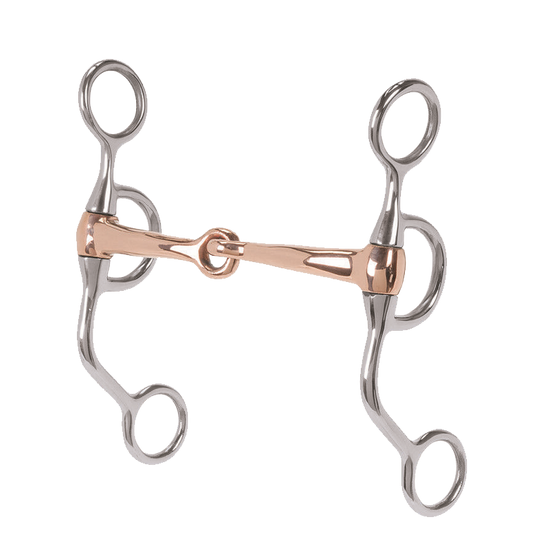 Weaver Professional Argentine Bit with Copper Snaffle 5"