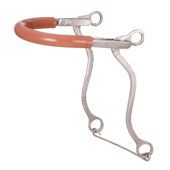 Tough 1 Hackamore with Rubber Tubing