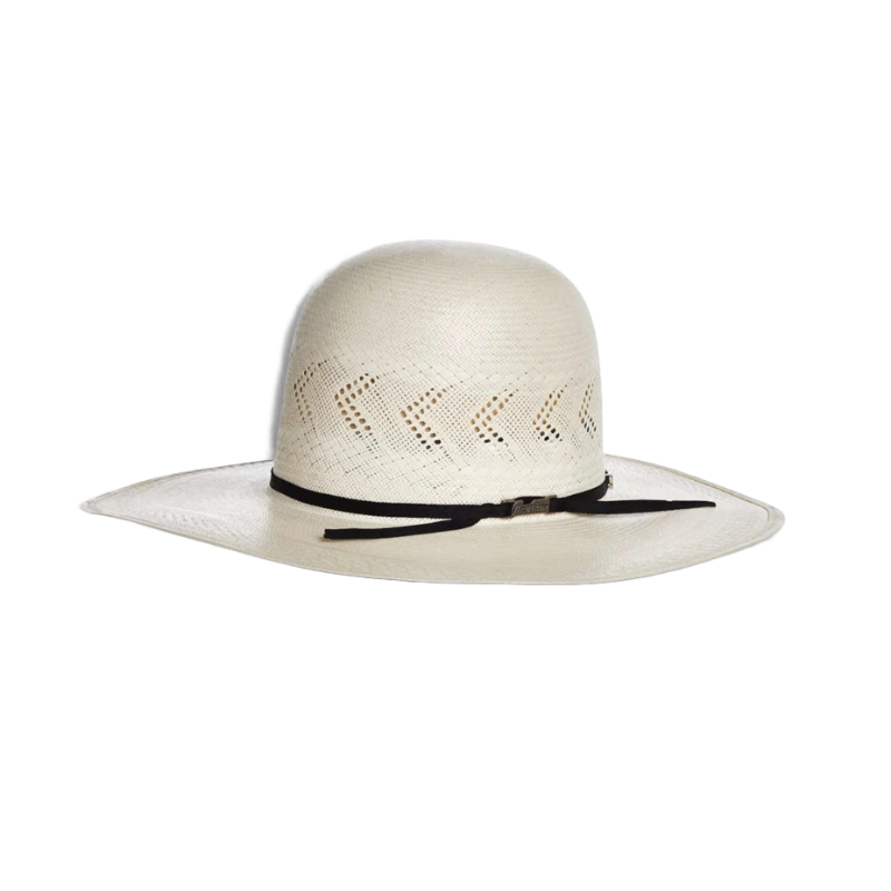 American Hat Company® Shantung Cowboy Straw Hat JC4210-BLK