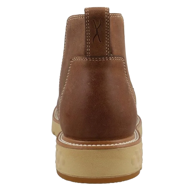 Twisted X Men's Ginger Brown Chelsea Nano Toe Work Boots MXCN002