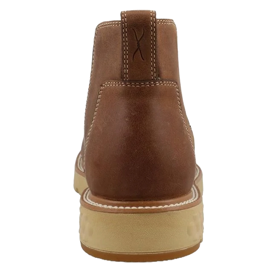 Twisted X Men's Ginger Brown Chelsea Nano Toe Work Boots MXCN002