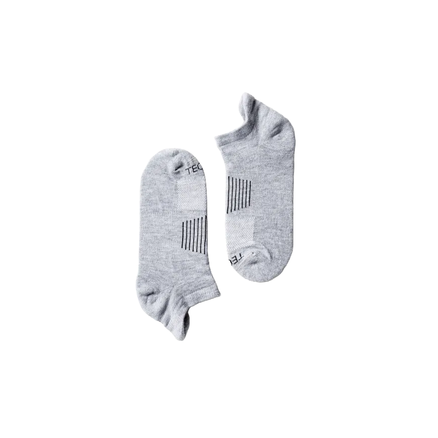 Tecovas Ladies 3 Pack Grey Ankle Socks 30186GRY