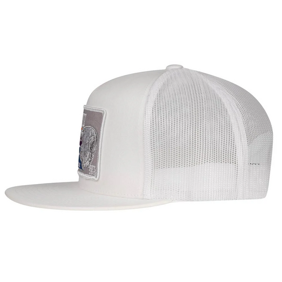 Lazy J Ranch White Sunset Retro Classic Tucker Hat WHITE4GS