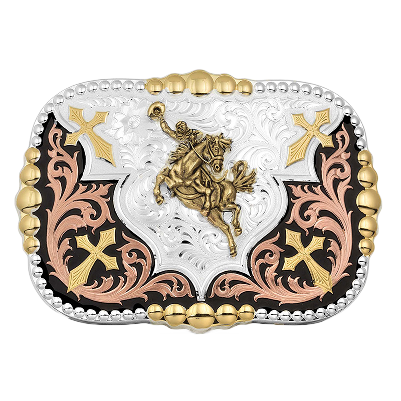 Montana Silversmiths Ladies Faith Bronc Rider Buckle 38310TRI 346