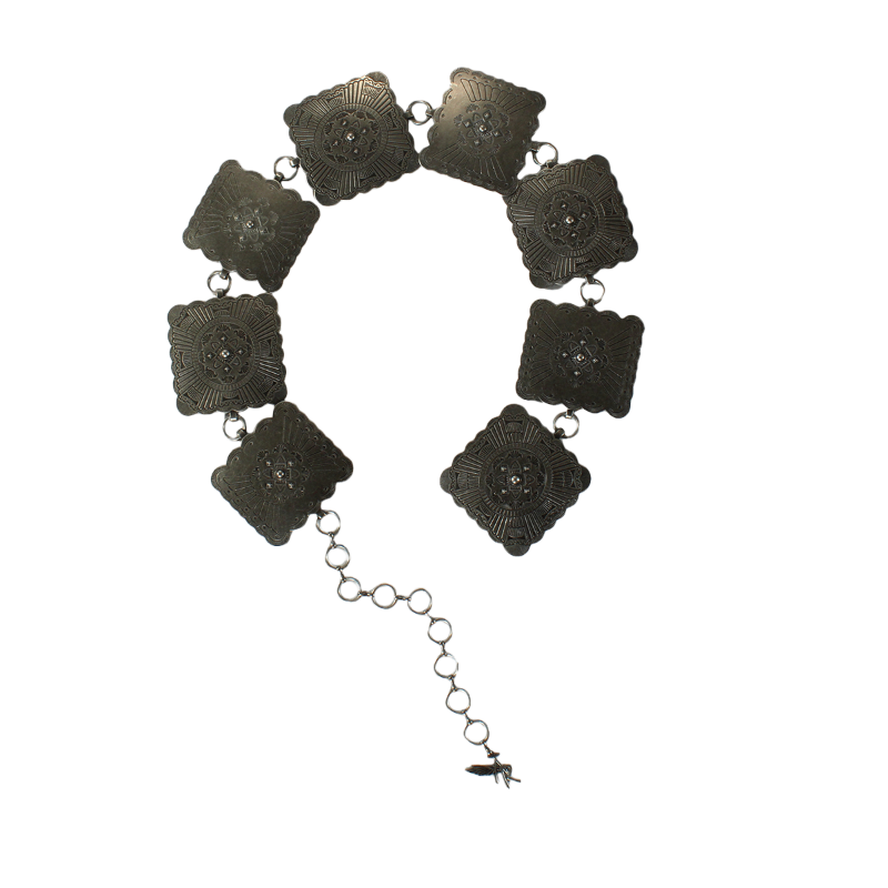 Ladies silver chain sales belts