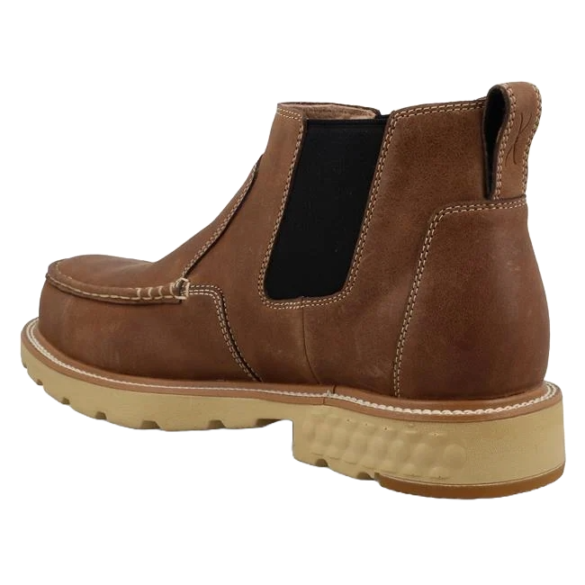 Twisted X Men's Ginger Brown Chelsea Nano Toe Work Boots MXCN002