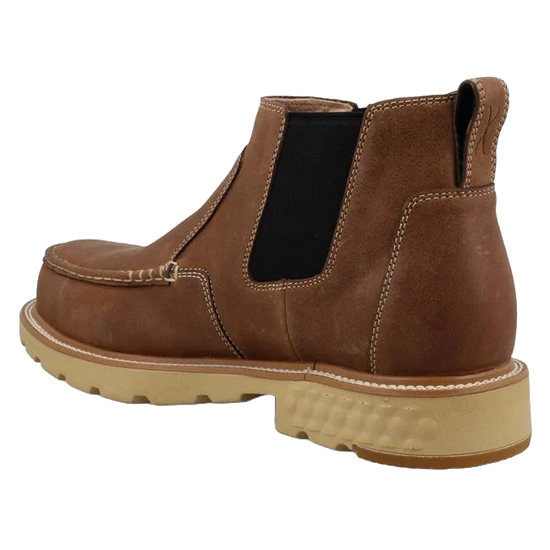 Twisted X Men's Ginger Brown Chelsea Nano Toe Work Boots MXCN002