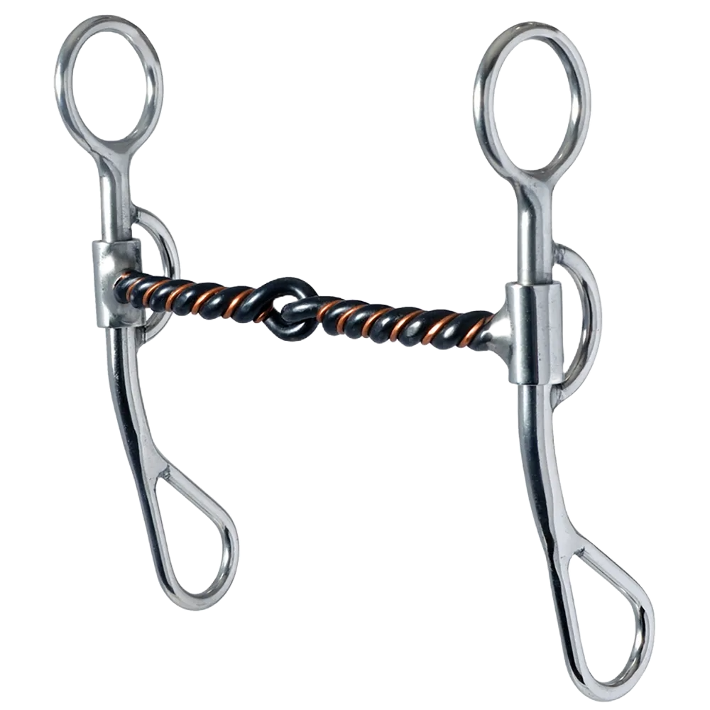 Reinsman Stage B Argentine Twisted Sweet and Sour Snaffle 5"