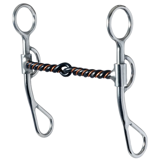 Reinsman Stage B Argentine Twisted Sweet and Sour Snaffle 5"