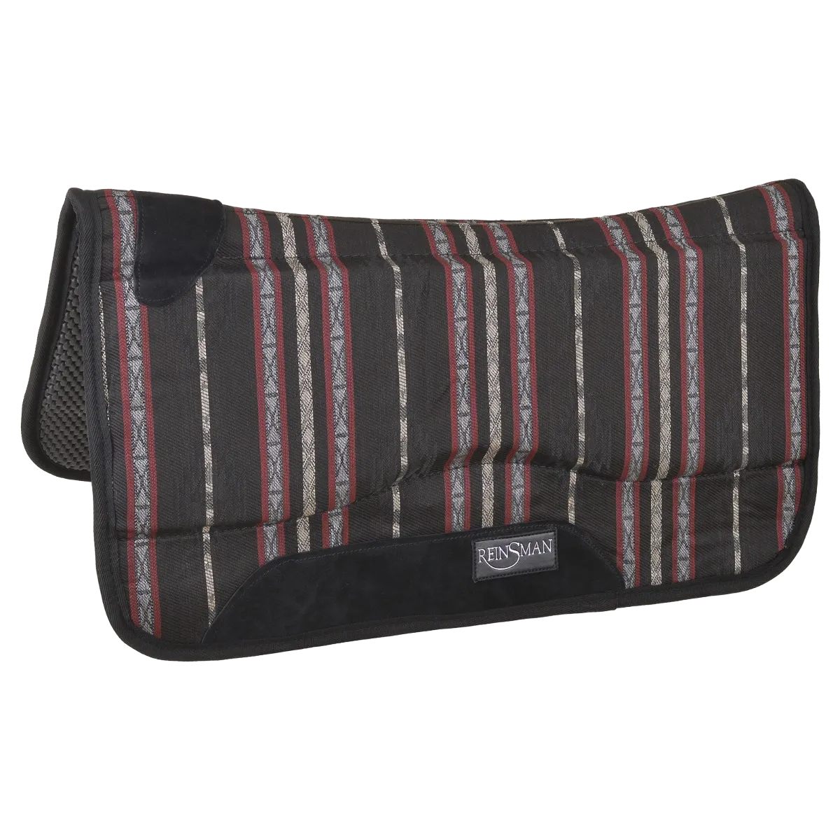 Reinsman Square Swayback Saddle Pad 30"x 30" Bronco Black