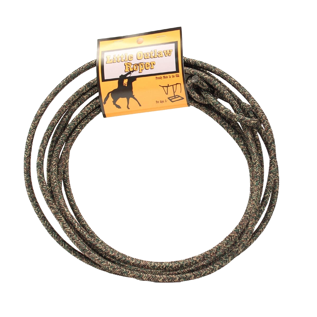 Load image into Gallery viewer, Little Outlaw Roper Children&amp;#39;s Camo Roping Rope 50103156
