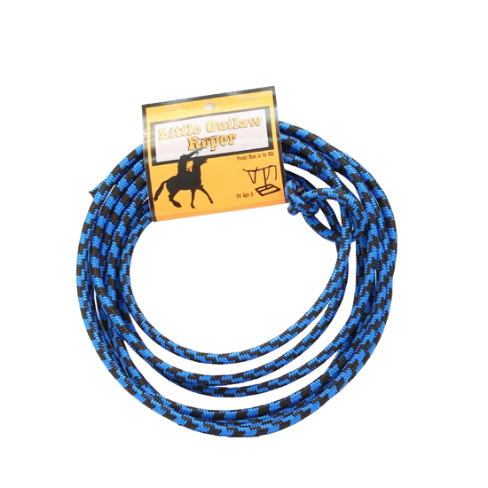 Little Outlaw Roper Children's Blue and Black Roping Rope 5010388