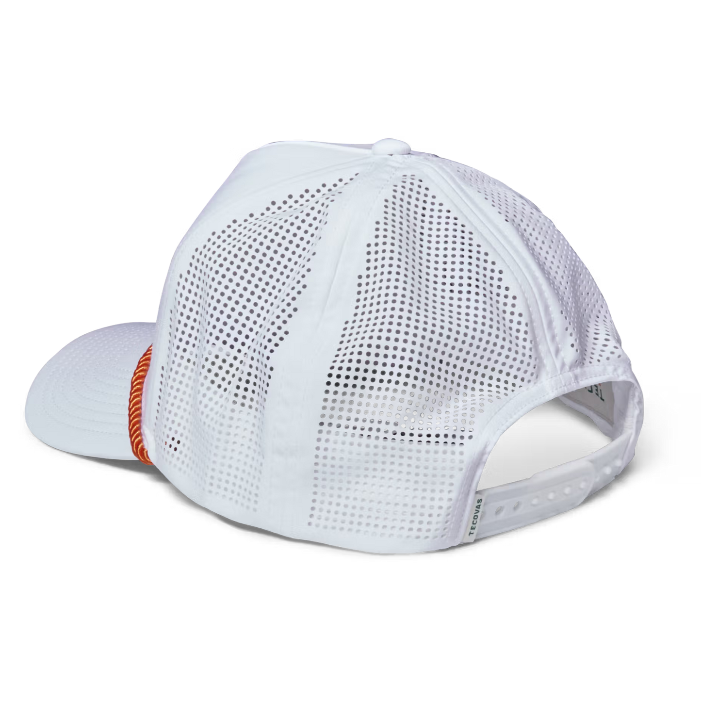 Tecovas Men's Work Performance Graphic Burnt Orange & White Trucker Cap 50192BNO