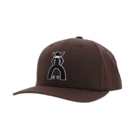Hooey "Punchy" Graphic Logo Brown Trucker Hat 5030T-BR