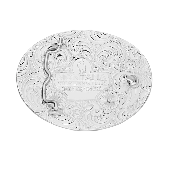 Montana Silversmiths Men's Bold Southwest Silver & Gold Buckle 50317-595