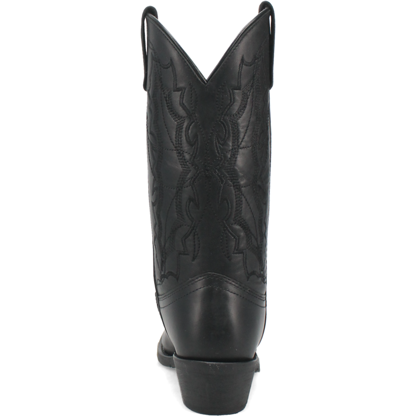 Laredo Ladies Harleigh Square Toe Black Leather Western Boots 51140-BK