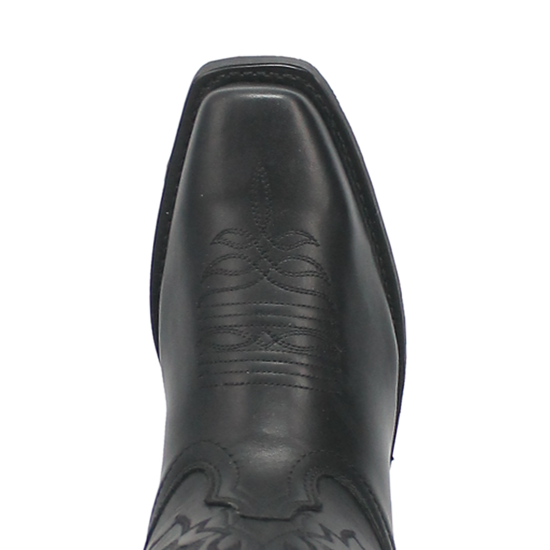 Laredo Ladies Harleigh Square Toe Black Leather Western Boots 51140-BK Laredo Ladies Harleigh Square Toe Black Leather Western Boots 51140-BK