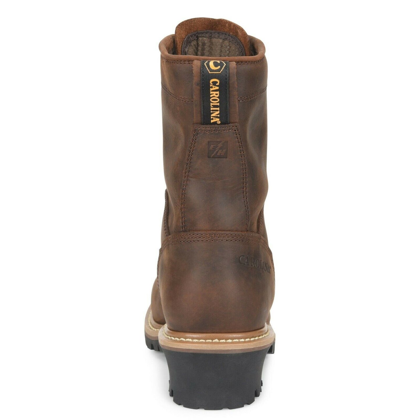 Carolina® Men's Spruce Logger 8" Waterproof Steel Toe Work Boots CA8824