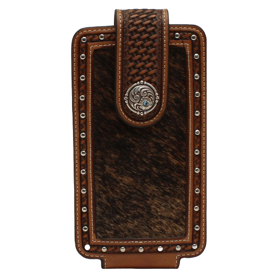 Nocona Hair On Concho Strap Western Cell Phone Case 0696002