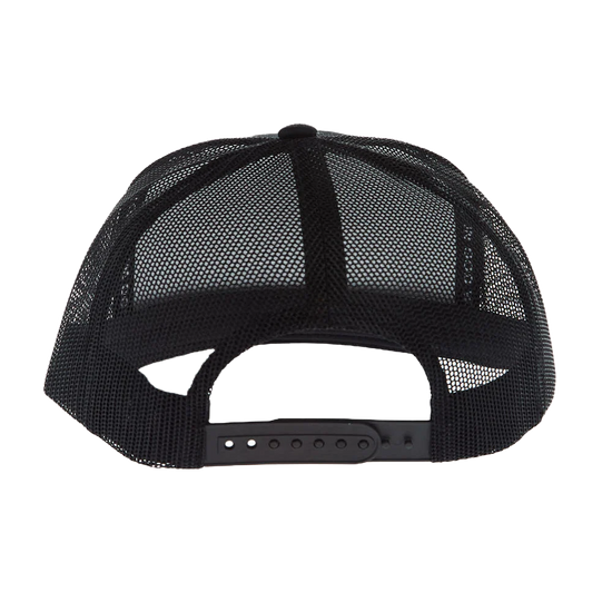 Cactus Alley Hat Co. Men's Buckin Dillo Black Snapback Hat 6006BLK-P203