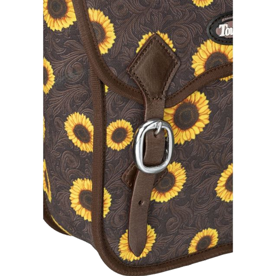Tough 1 Sunflower Tooled Saddle Bag