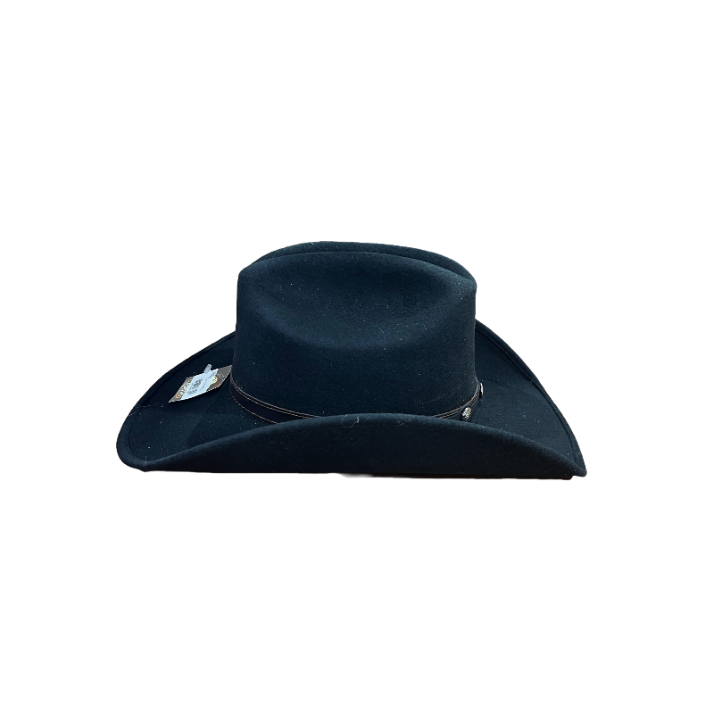 Austin Traders Felt Black Western Hat 1024-008-BLK