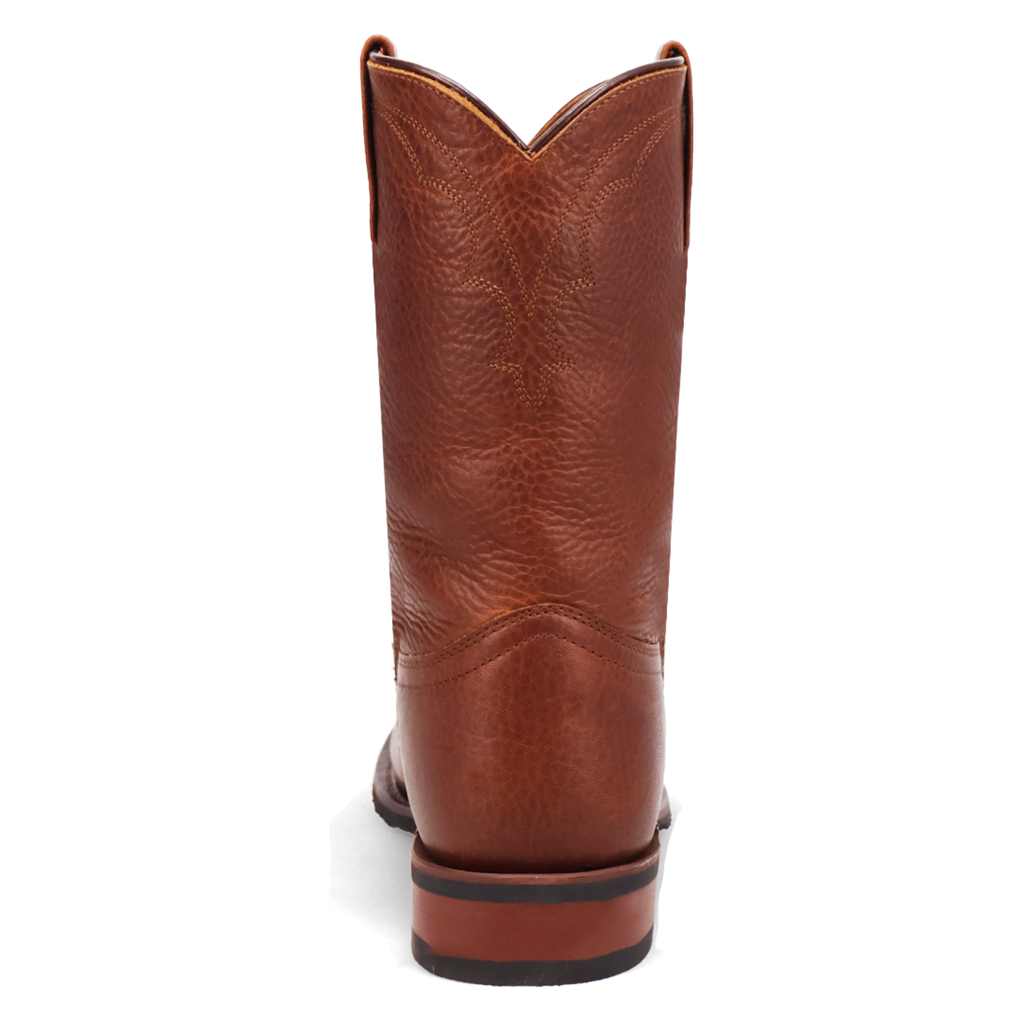 Laredo Men's Vaughn Round Toe Tan Leather Roper Boots 62113