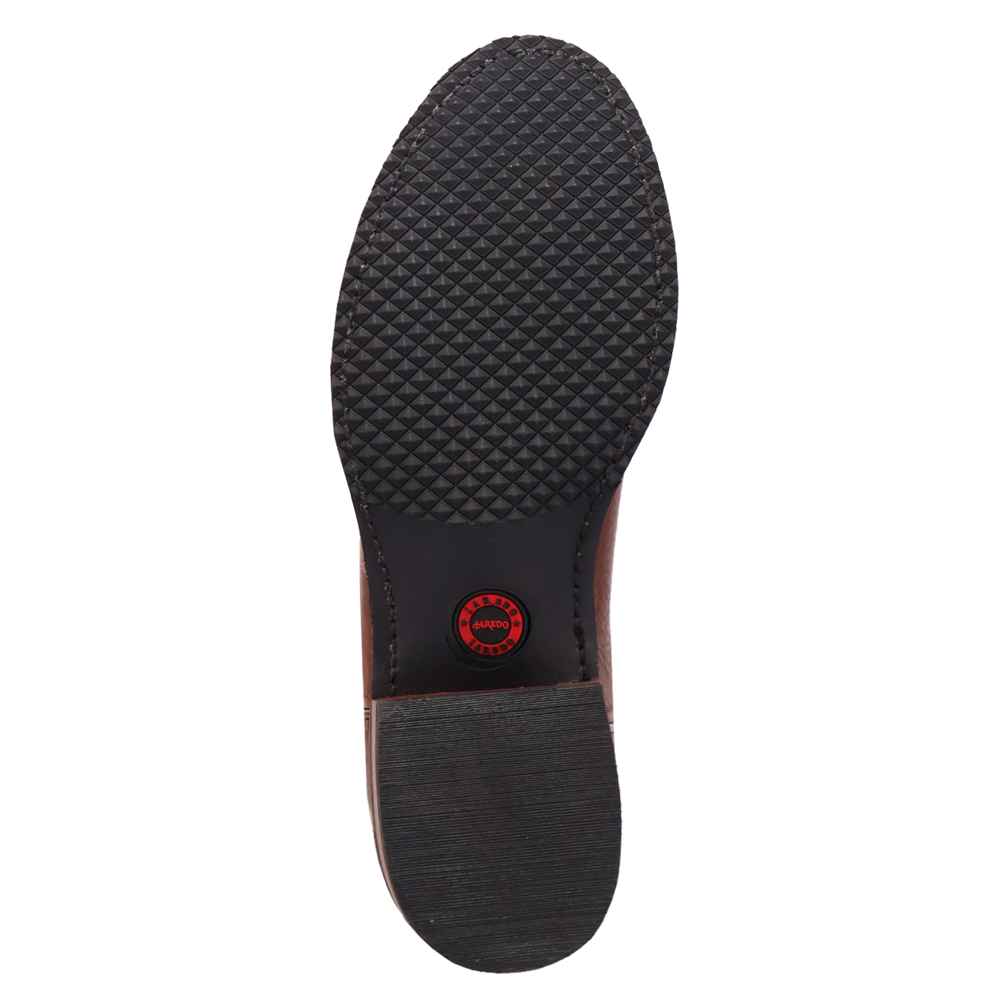 Laredo Men's Vaughn Round Toe Tan Leather Roper Boots 62113