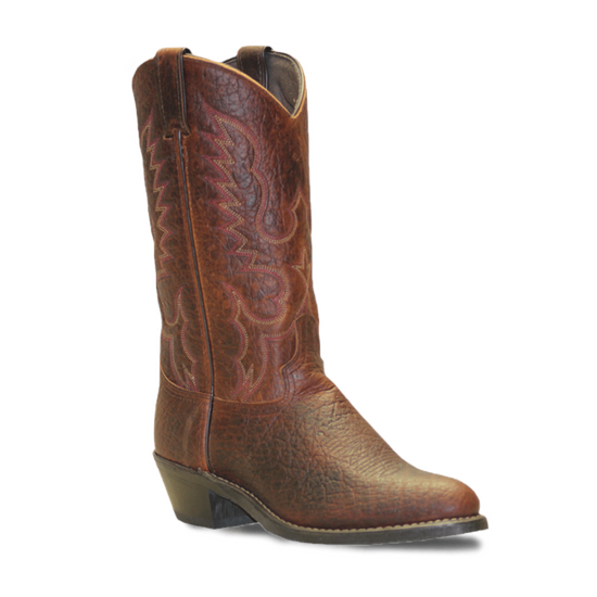 Abilene Men's 12" Bison Antique Brown Western Boots 6404