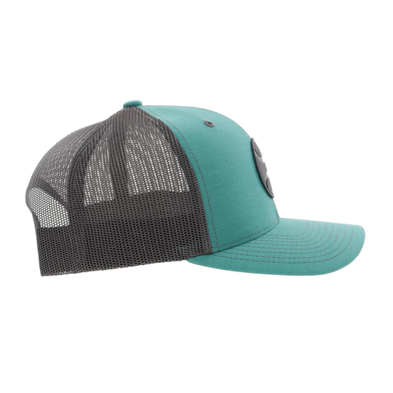 Hooey Men's Blush 6-panel Teal & Grey Trucker Cap 2205T-TLGY