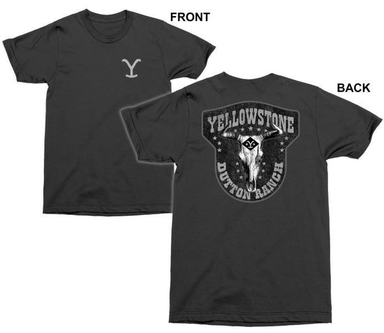 Yellowstone® Men's Dutton Ranch Graphic Logo Brown T-Shirt 66-331-329